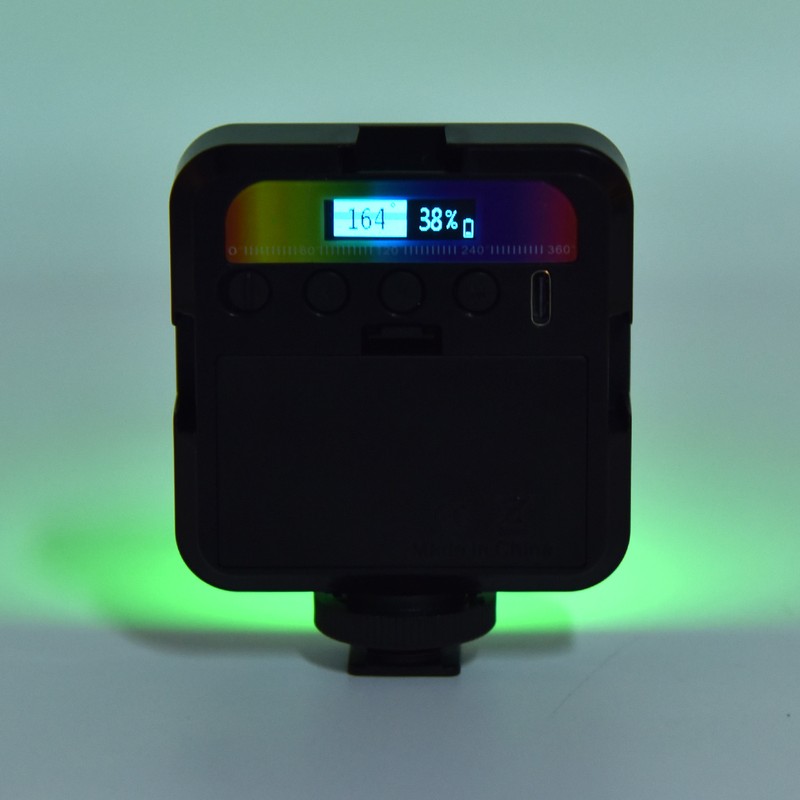 RGB Camera Fill Light High Color Rendering Adjustable Brightness Mini