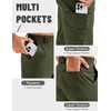 TACVASEN Men's Hiking Cargo Pants Quick Dry Lightweight Breathable Water