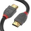 LINDY 36952 1m Ultra High Speed HDMI Cable, Anthracite Line