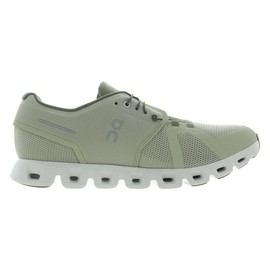 On Cloud 5 Mens Shoes Size 13, Color: Chalk/Grove/Beige/Light Green Mesh