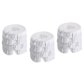 Blisfulhoks 12Pcs Face Cradle Covers for Massage Table Reusable Massage Table Rest Covers Oil Proof Headrest Cradle Sheets