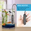 YukiHalu Small Aquarium Heater 25/50/100/150W with Protective Cover, Mini Fish