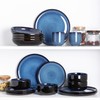 LERATIO Ceramic Dinnerware Sets for 4,12 Pieces Poreclain Plates and