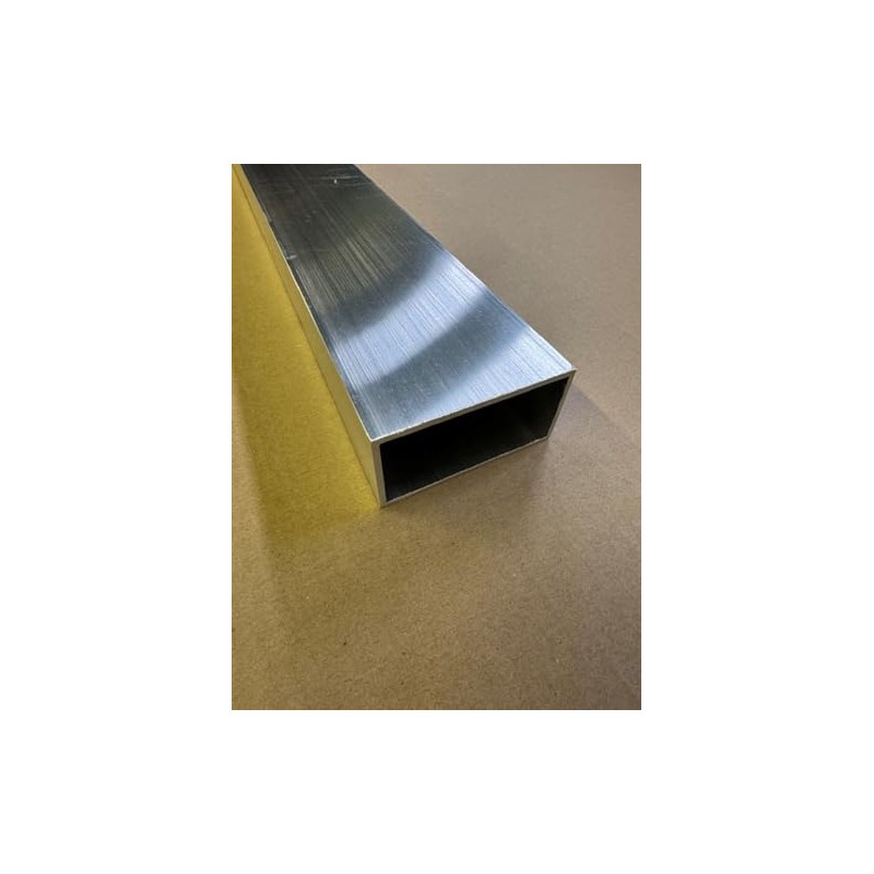 1/8" Wall x 2" x 4" Aluminum Rectangle Tube, 6061