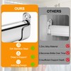 WARDENIX Closet Rods for Hanging Clothes, 34 to 62 Inches