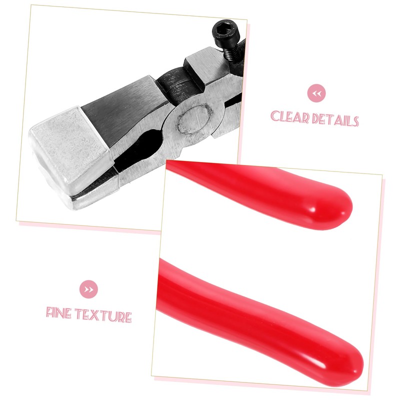 Ipetboom Heavy Duty Glass Breaking Pliers with Curved Jaw Stained