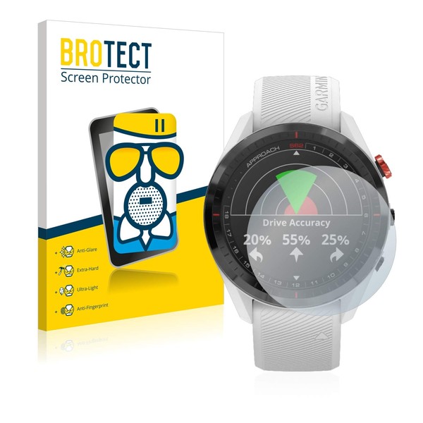 brotect Anti-Glare Tempered Glass Film Compatible with Garmin Approach S62