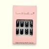 24 Pcs Press On Nails Short, Soft Gel Fake Nails,