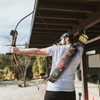 Fiita Lightweight Archery Back Arrow Quiver Foldable Compact Back Quiver