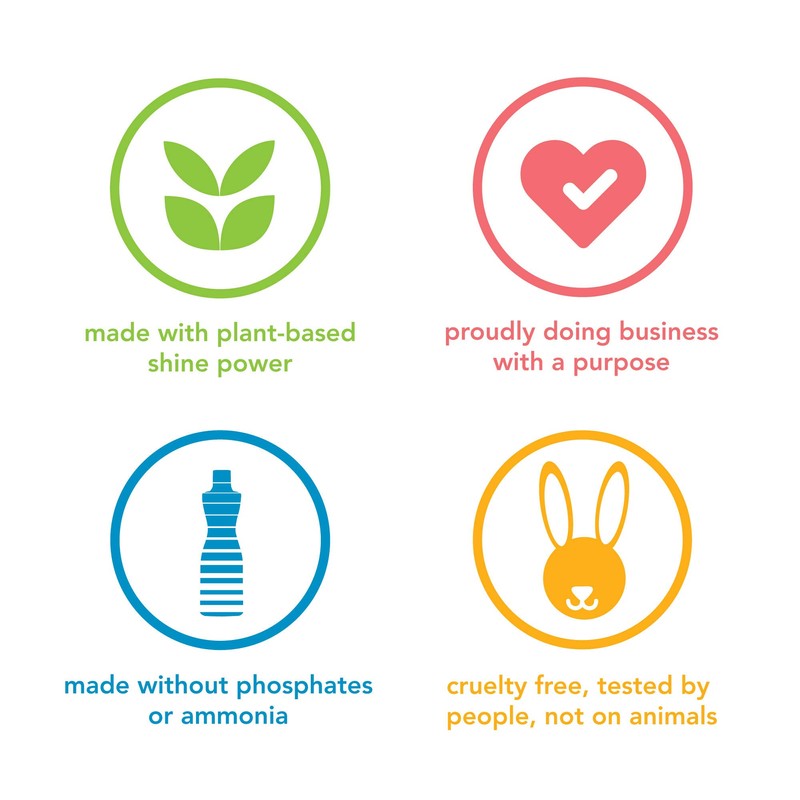 Method Glass Cleaner, Mint, 28 Ounce, 4 Pack, Packaging May