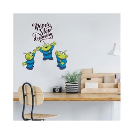 Aliens Dreaming Woody Buzz Jessie Believe Cute Cartoon Decors Wall Sticker Art Design Decal for Girls Boys Kids Room Bedroom Nursery Kindergarten Vinyl Decoration (40x35 inch)