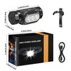 Lampara de Cabeza,Lámpara de Minero,Recargable y Desmontable,Impermeable IP68,Con 6 modos