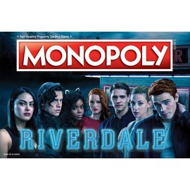 Monopoly Riverdale Board Game | Official Riverdale Merchandise | Based On The Popular CW Show Riverdale | A Great Riverdale Gift for Show Fans