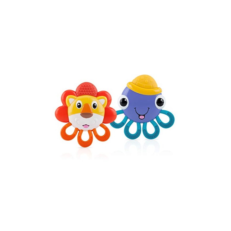 Nuby Nuby Vibe-eez Vibrating Teether - Battery Powered - Textured