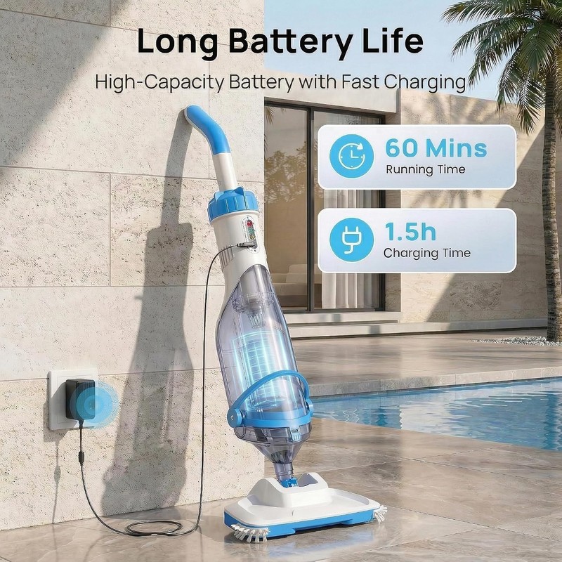 Consciot Pool Vacuum for Above Ground Pool & Inground Pool,