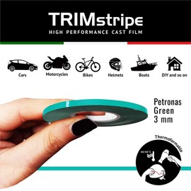 4R Quattroerre.it 10457 Trim Stripes Petronas Green 3mm x 10m