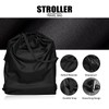 Kighdel Stroller Travel Bag for Airplane, 50 * 52 *