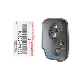 Lexus 89904-30270, Remote Control Transmitter for Keyless Entry and Alarm System