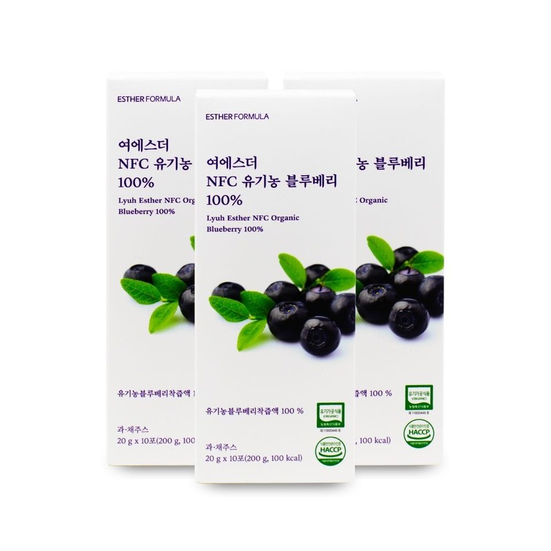 Esther Formula Yeo Esther NFC Organic Blueberry 100% 20g x