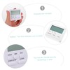 COLLBATH Multi Functional Silent Digital Timer with Alarm Clock Electronic