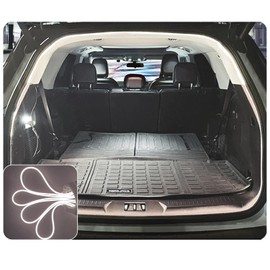 MMugiVSE LED trunk light strip for SUV, With soft rubber,Strip Bright,low power consumption,Concealed installation,177 inch 12V 8W Warm White
