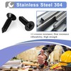 Mellewell #12 x 2 (50 PCS) Flat Head Sheet Metal