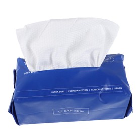 PACKOVE Soft Thickening Disposable Facial Towels Cotton Makeup Removal Wipes for Daily Cleansing Gentle Thick and Absorbent Face Cloths for