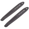 M-Wave Professional Tyre Levers Extra Long Pair On Card, Black,