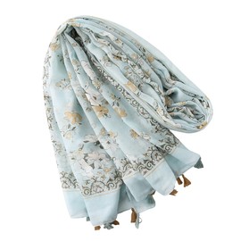 FAIRYGATE Scarf Neckerchief Women's Wedding Bridesmaid Prom Steel Sash Scarf Wrapping Scarves & Scarves for Girls 0018, 18231