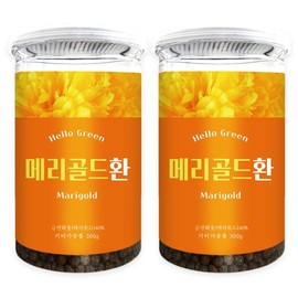 Hello Green Marigold Pills 300gX2 (Box) 600g Haematococcus / 헬로우그린 메리골드환 300gX2(통) 600g 헤마토코쿠스