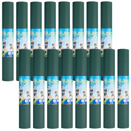 Funtery Alfombrilla de yoga de 0.118 in de grosor, alfombrilla de entrenamiento antideslizante para mujeres, gimnasio, hogar, yoga, pilates           