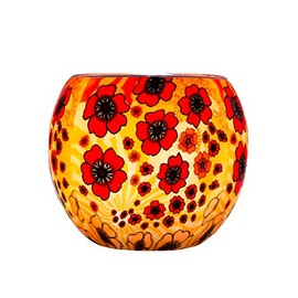 Plaristo 11cm Glowing Glass 21418, Poppies