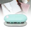 3 Hole Puncher DIY Mini Handheld Paper Punch Loose Leaf