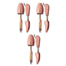 Woodlore MEN’S CEDAR SHOE TREE 3-PACK (for 3 pairs of shoes) - MADE IN USA (LARGE Fit 10.5-11, 3-PACK)