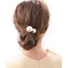 VingTAINE H7503 Single Grain Pearl Comb, M, 1.2 inches (3