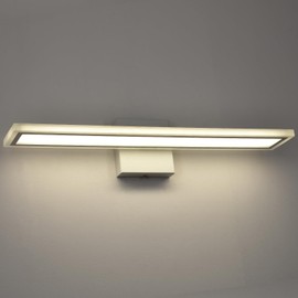 White Bathroom Vanity Light Led Bathroom Light Fixture Modern Wall Light 4000k