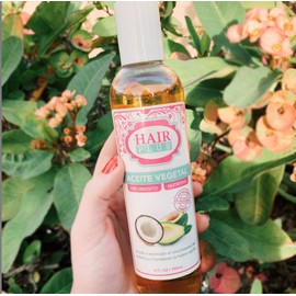Hair Plus ACEITE VEGETAL (8 OZ)