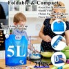 2 PCS Water Container with Tap, 5l Water Container, Camping