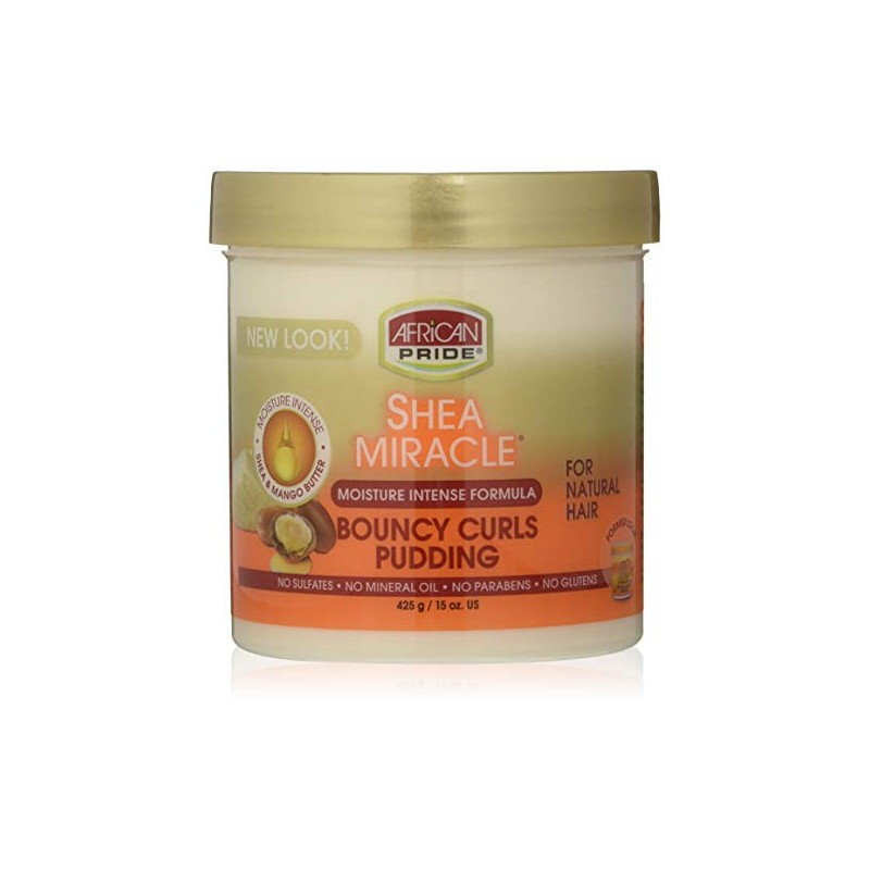 African Pride Shea Butter Miracle Bouncy Curl Cream 425g