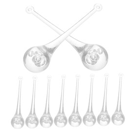 Operitacx 5sets 10pcs Acrylic Water Drop Pendants Hanging Lamp Decorations for Home DIY Crafts Parties Durable Design for Curtains Sun Catchers and More 10pcs*5