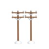 Lemax Village Collection Telephone Poles Set of 2 #64461