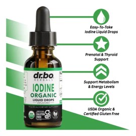 Dr. Bo Gotas De Yodo 1 Oz, Orgánico