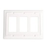 Monarch Abode 19059 Triple Switch Architectural Rocker Decorative Wall Plate