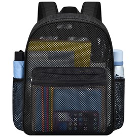 Oraben Duty Mesh Backpacks for Adults,School Backpack Mesh Bookbag for Swimming Work Outdoor, Diving Backpack Carry Portable Oxygen Concentrators