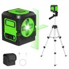 Laser Level with Tripod, Green Laser Self Leveling Cross Line,