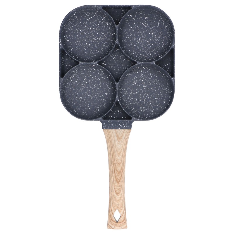4 Hole Egg Frying Pan 18cm Nonstick Pancake Pan Breakfast