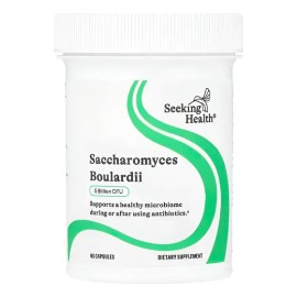Probióticos Saccharomyces Boulardii Sin Sabor 60 Cápsulas Seeking Health