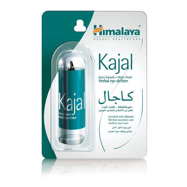 Himalaya Herbal Black Kajal/Eye Definer/Liners Natural Triphala Almond 2.7g
