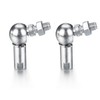 Atoplee 2 Pcs CS10 L Shape Ball Bearing Joint Bearing