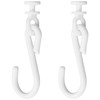 50 Pairs of Curtain Track Roller Hooks – Plastic Curtain